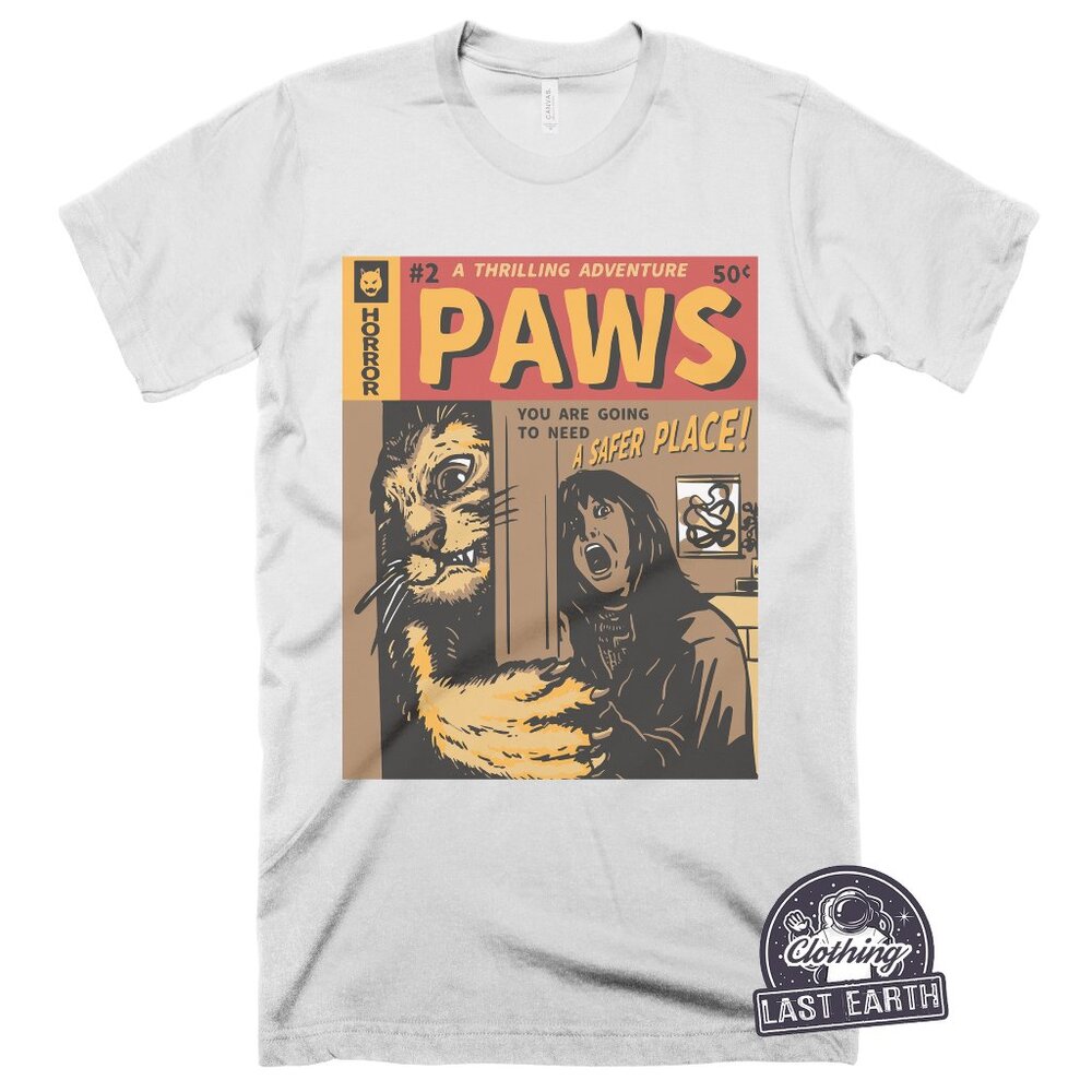 Horror Cat Shirt The Shining Horror Movie Shirt Funny Cat Tshirt Cat Lover Gift